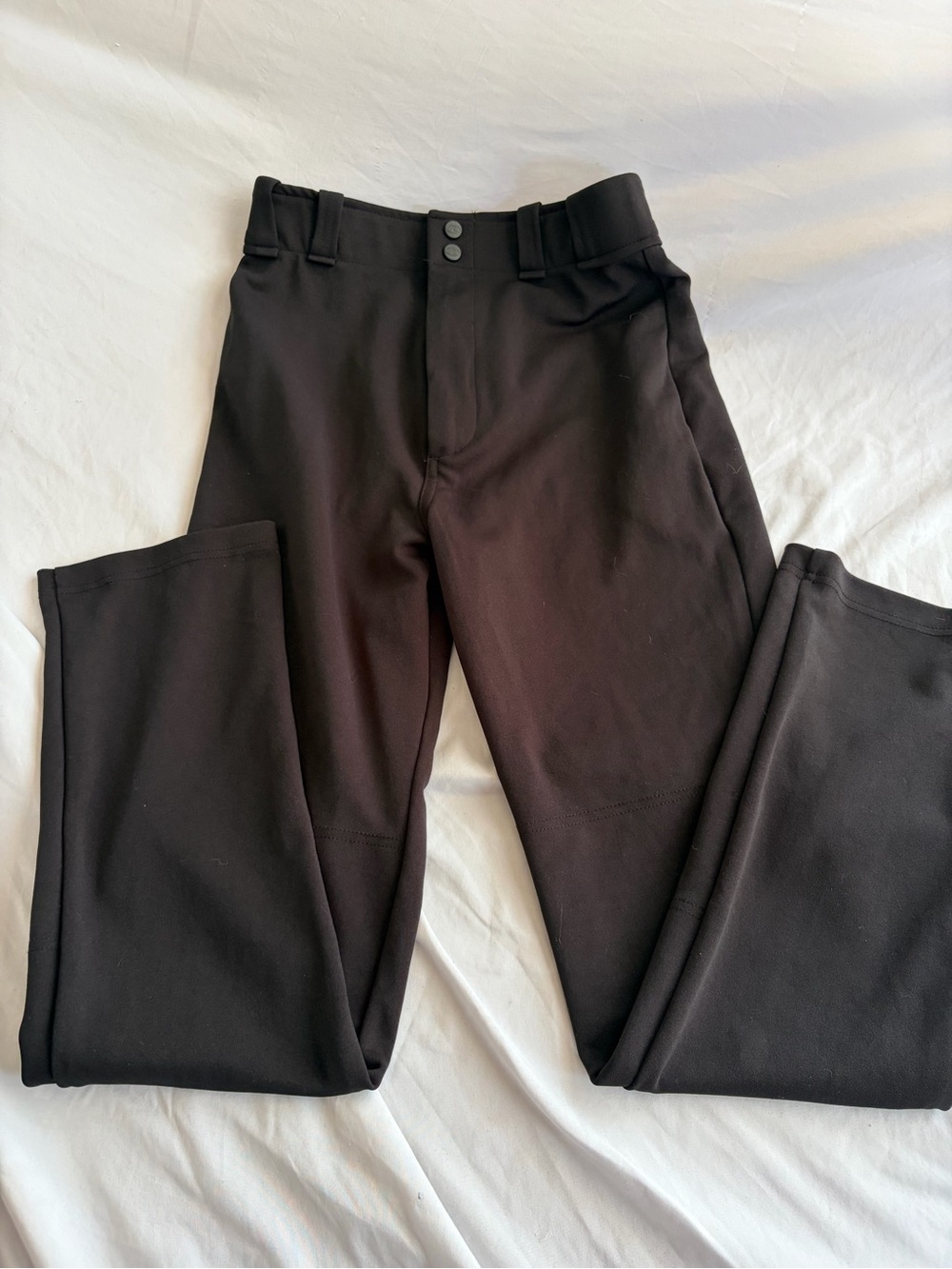 Rawlings Baseball Pants Black Size Small Straight Leg Softball Sports Size Small